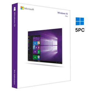 win 10 pro 5 pc