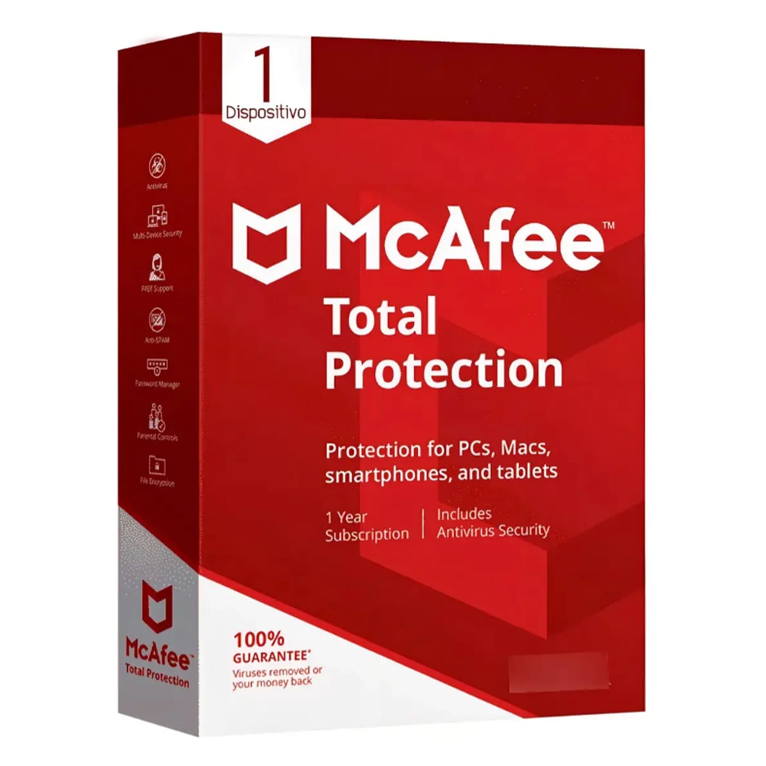 McAfee Total Protection – 1 equipo – 1 año